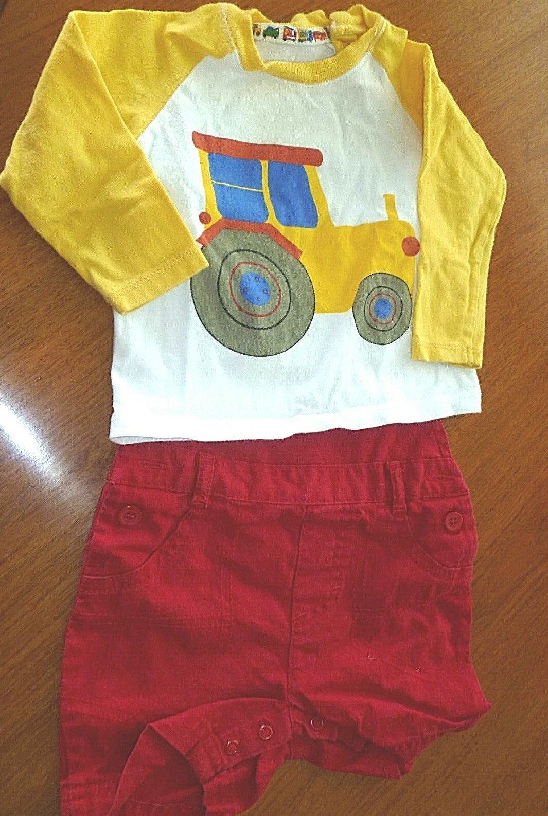Boy set (different brand) 3- 6 months,100% cotton
