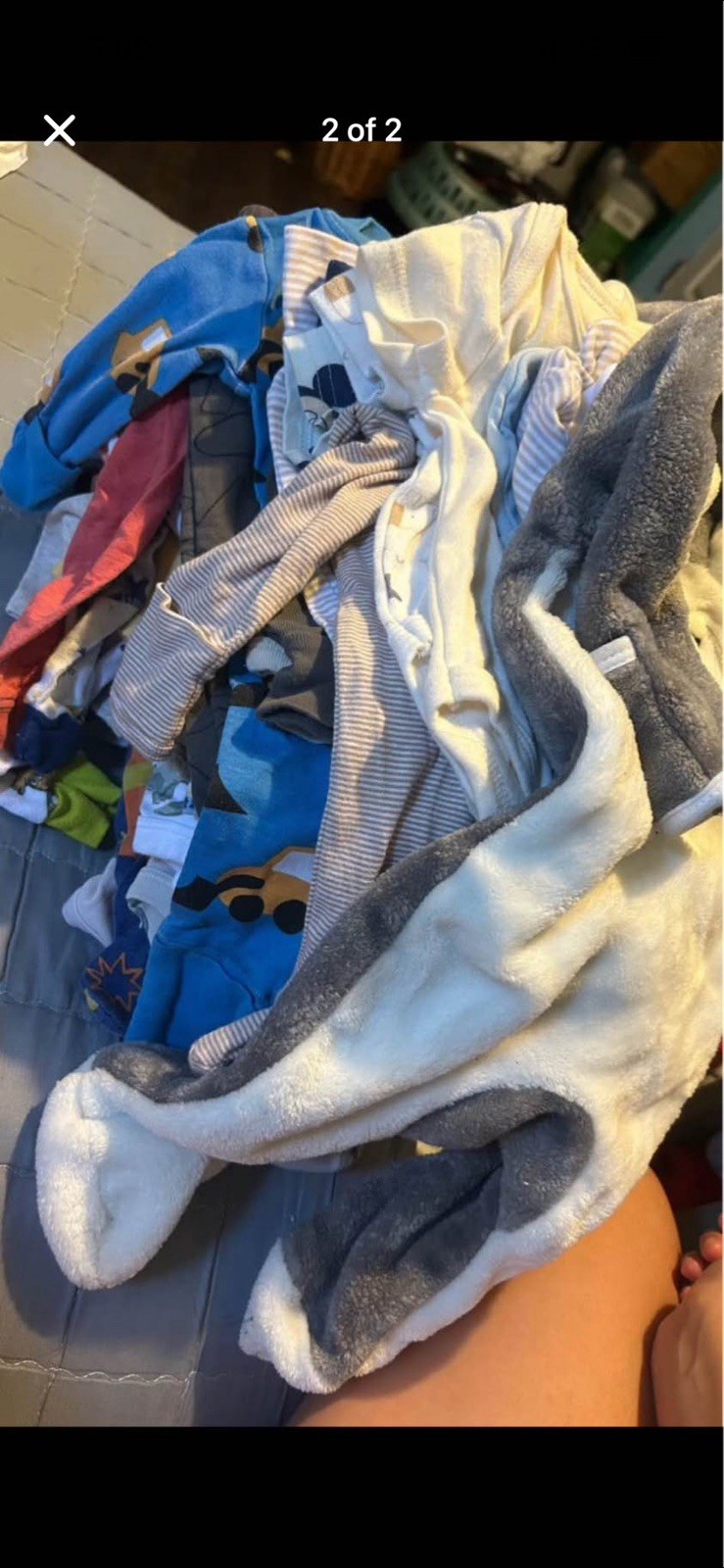Baby Boy Mixed Clothing Lot Multicolor Cotton Blend Everyday All Seasons