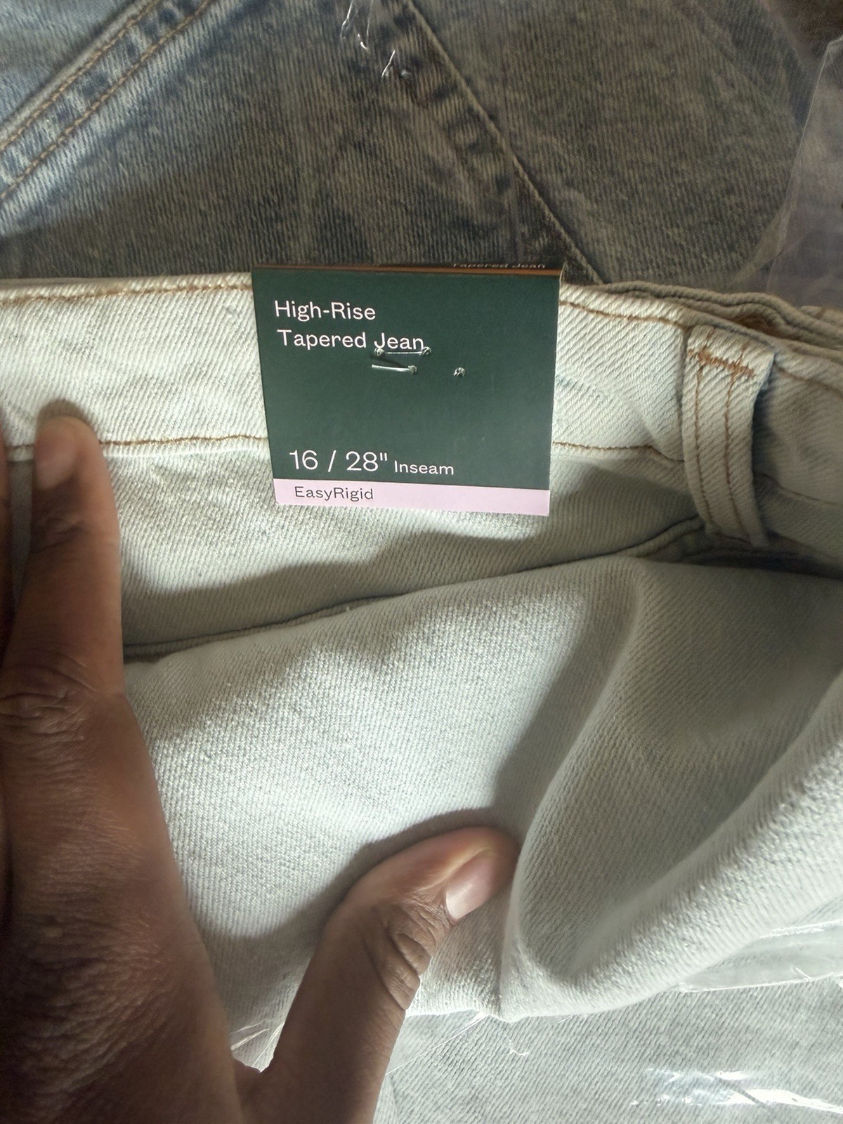Target brand Women’s High-Rise Tapered Jeans (Wild Fable / Universal Thread)