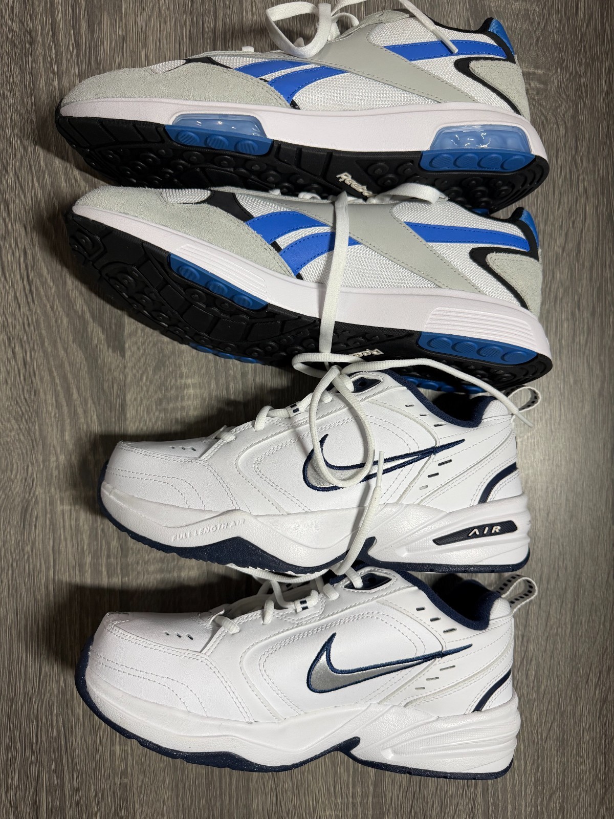 2 Pairs of Sports Shoes | 1 Men&rsquo;s Size 12 Reebok | 1 Women&rsquo;s Size 7 Nike | New