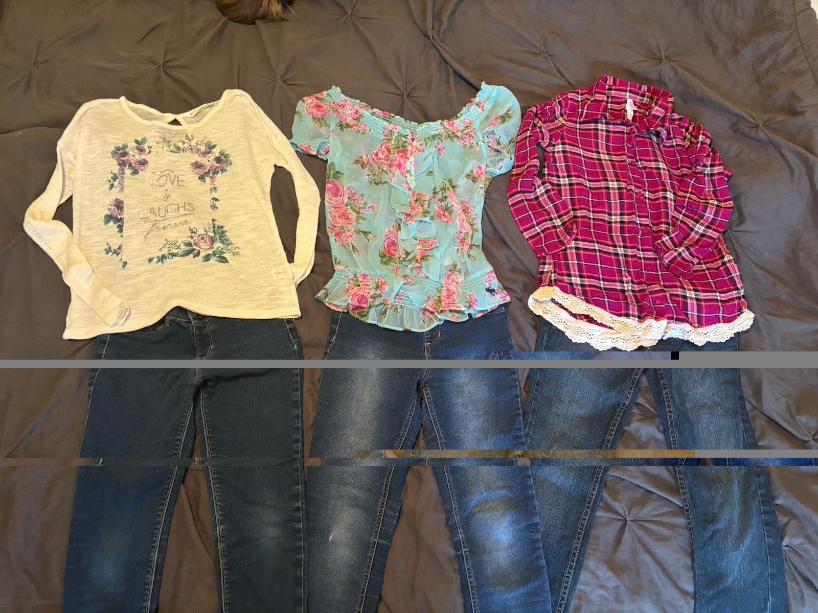 6 Piece Lot Girls Clothes Size 10/12