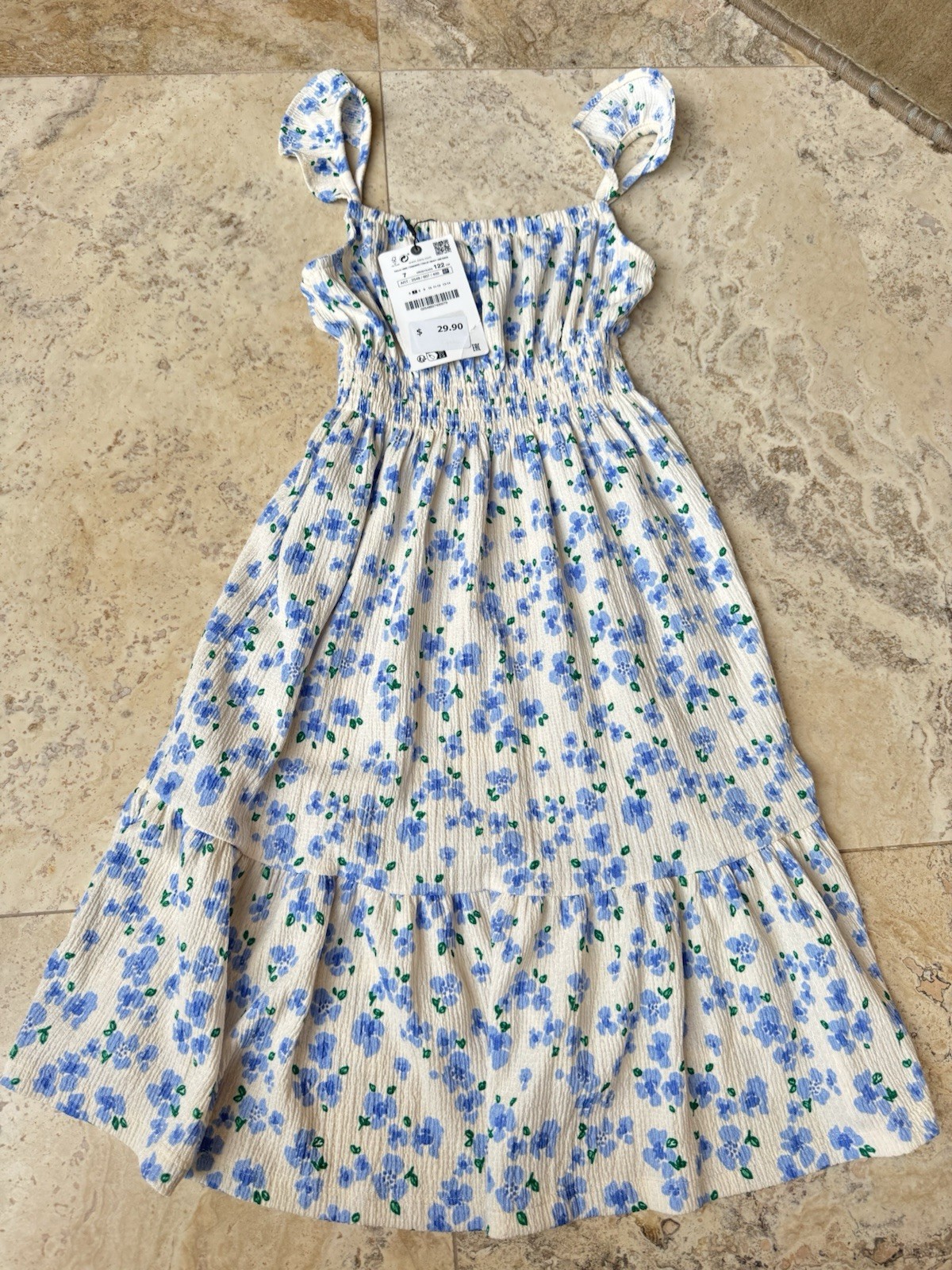 Girls Lot Of Zara, Seed, Cat & Jack Clothing Dress Sz 6-7 Perfect For Summer!!