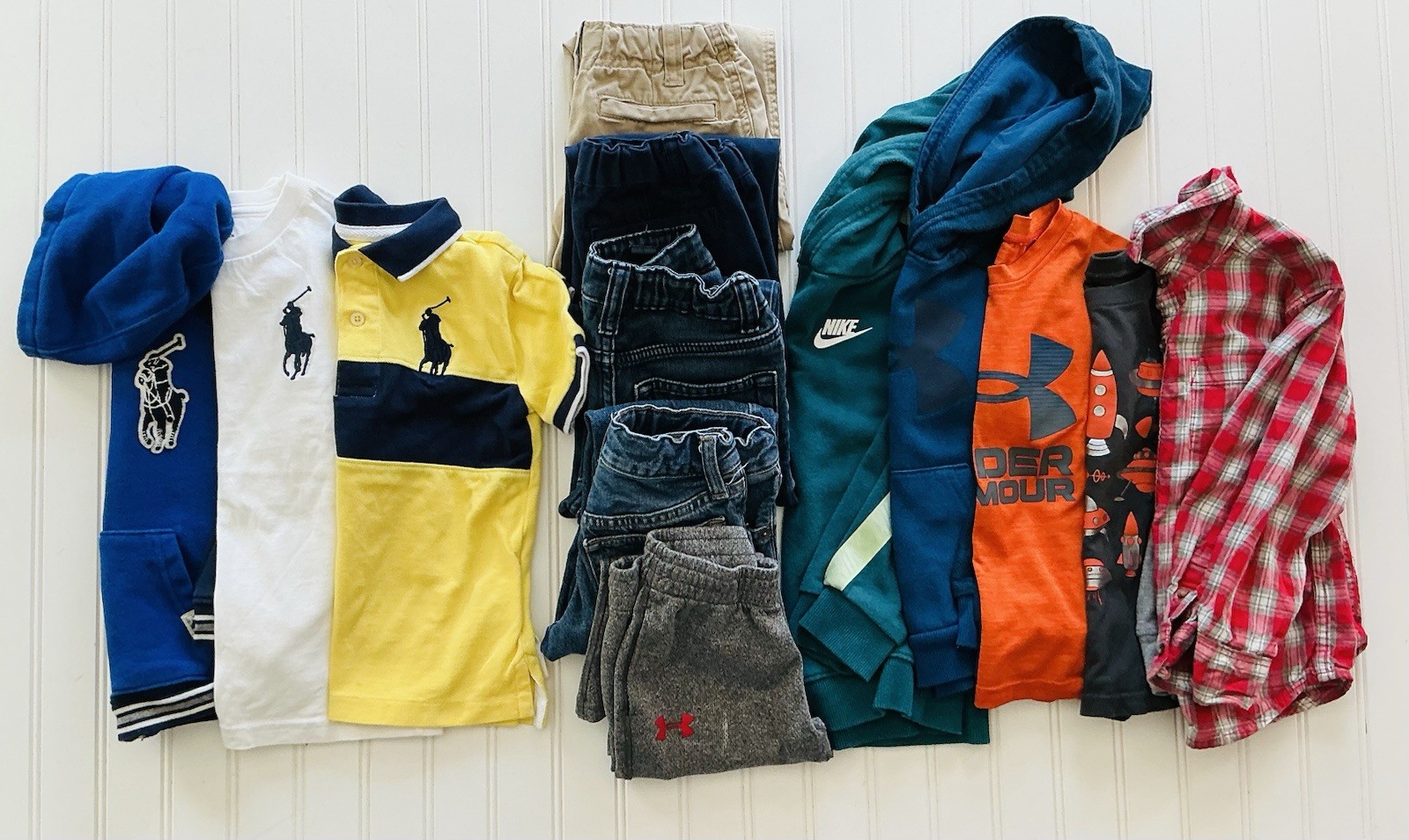 Boys Clothing Lot Size 4T/4 (13 Pieces) Ralph Lauren Under Armour