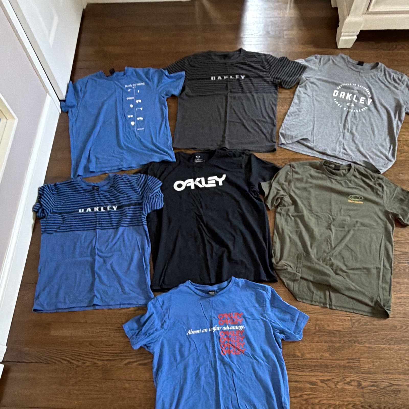 Lot of 7: Oakley XL Cotton Variety T-Shirts