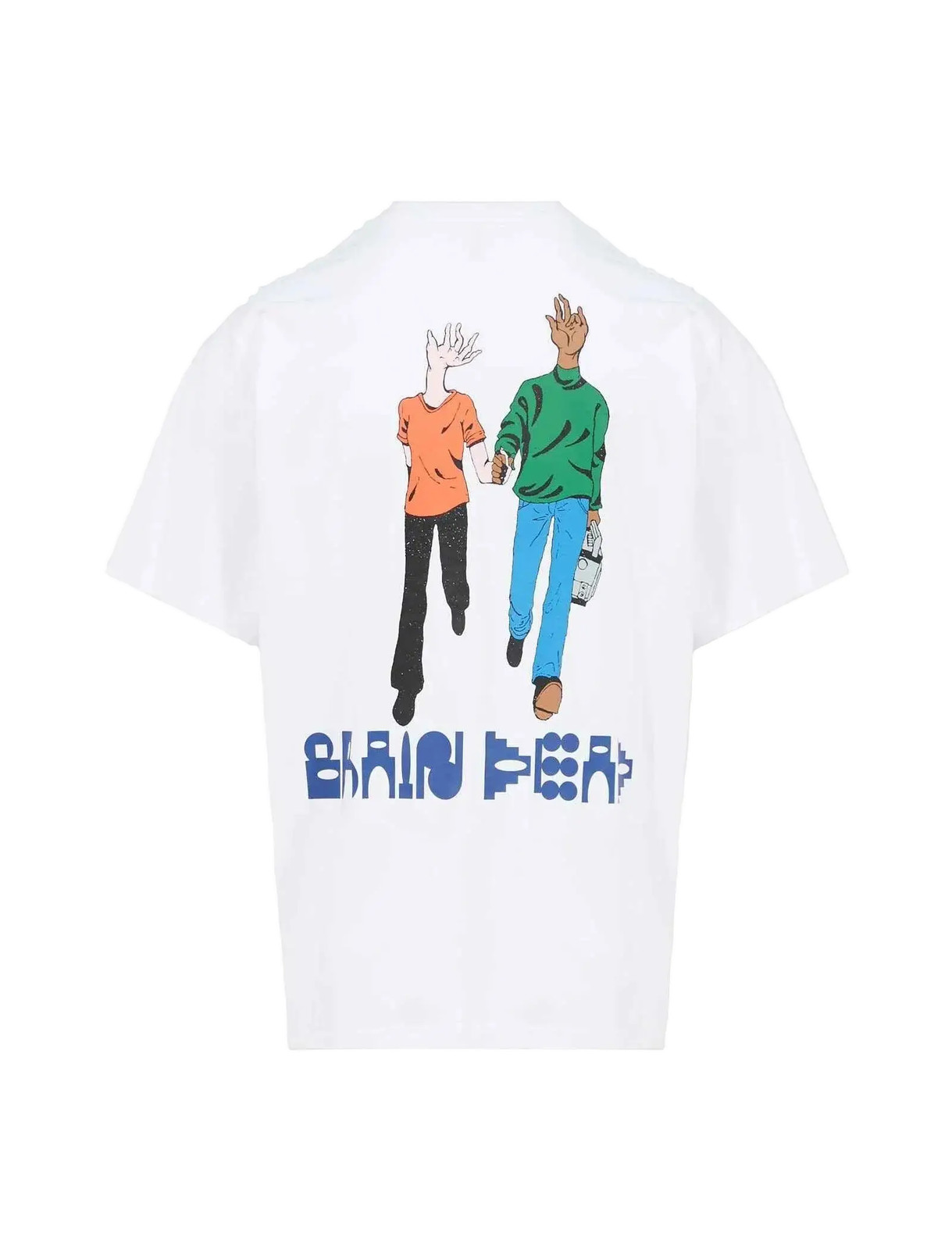 Brain Dead Hand Held Tee White