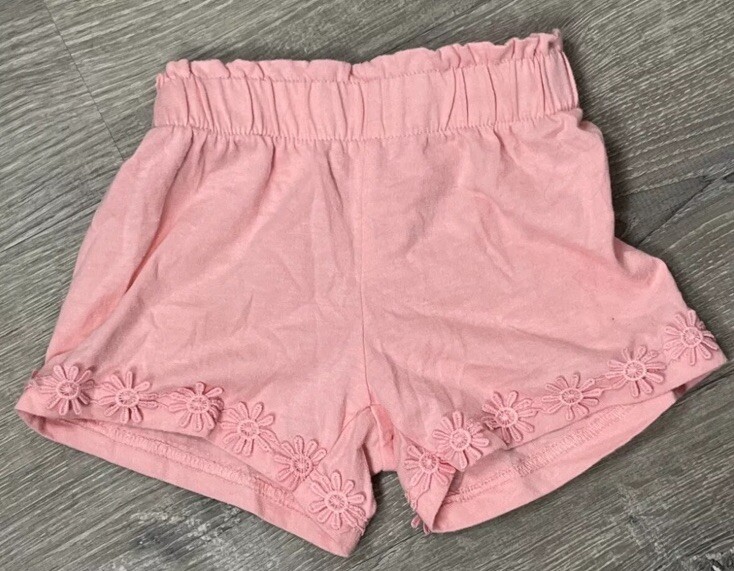 Girl 2 2T Disney Pink Shorts Cat Jack Dress Tea Collection Purple Dot Top LOT 3