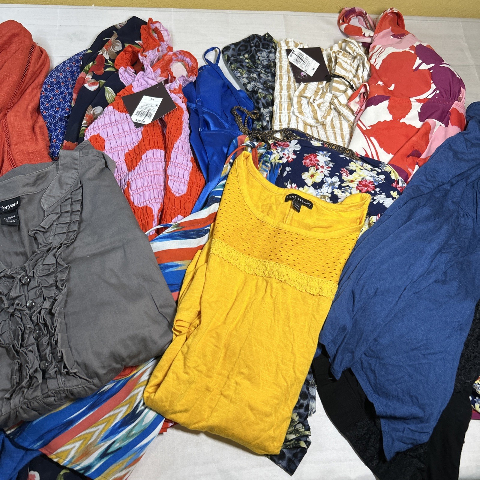 10 Pc Women’s Plus Size Summer Lot Wholesale Reseller Many Brands XL-3XL