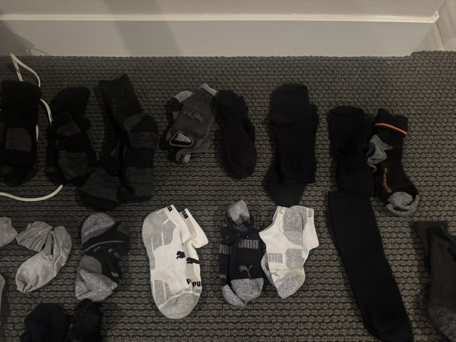 Men&rsquo;s Socks 20 Pairs Cushioned Cotton Low Cut high Cut Puma Adidas Other Brands