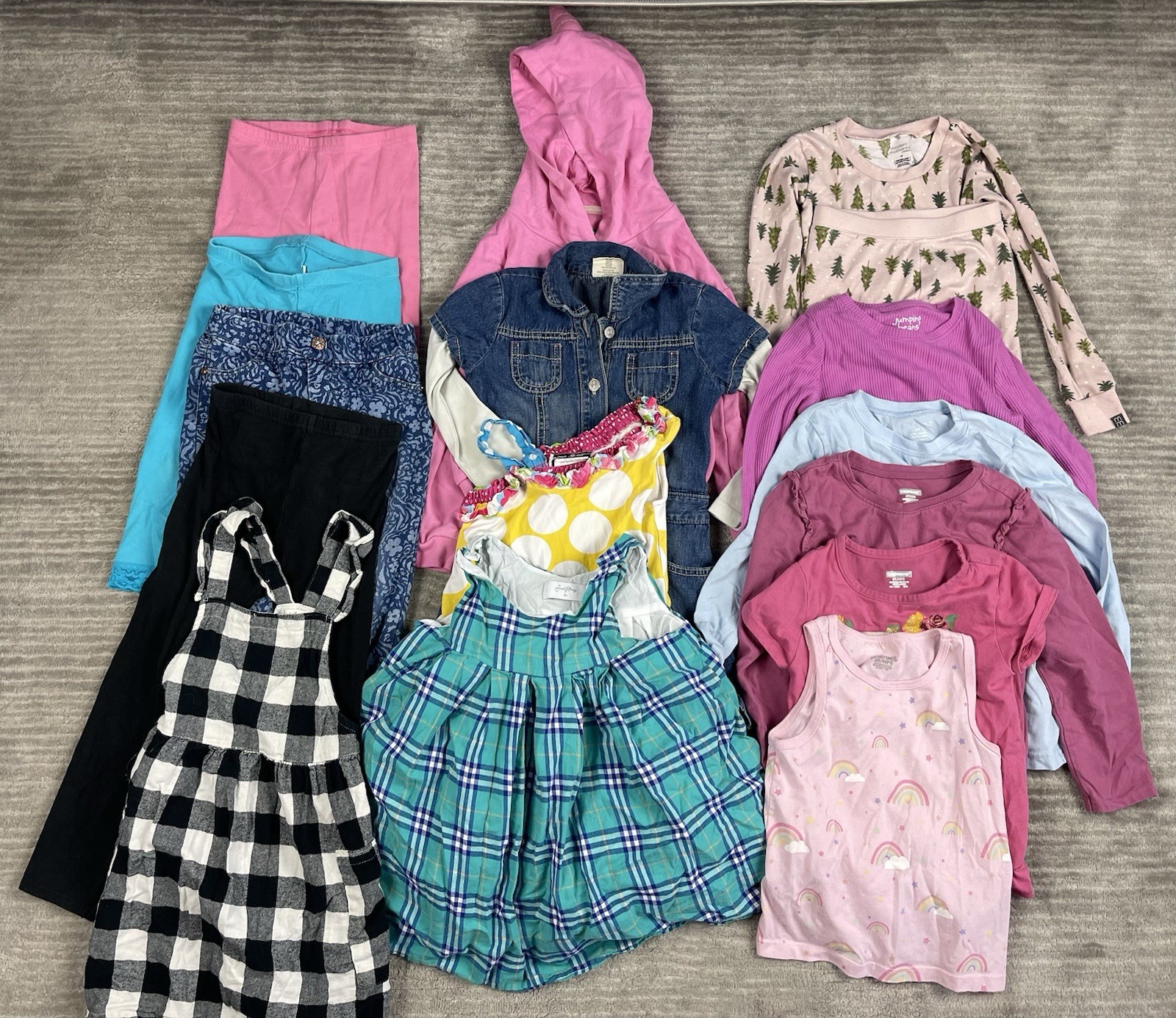 Lot of 16 Girls Clothes 5 5T Vince Camuto Cat & Jack Rare Editions Sweet Honey +