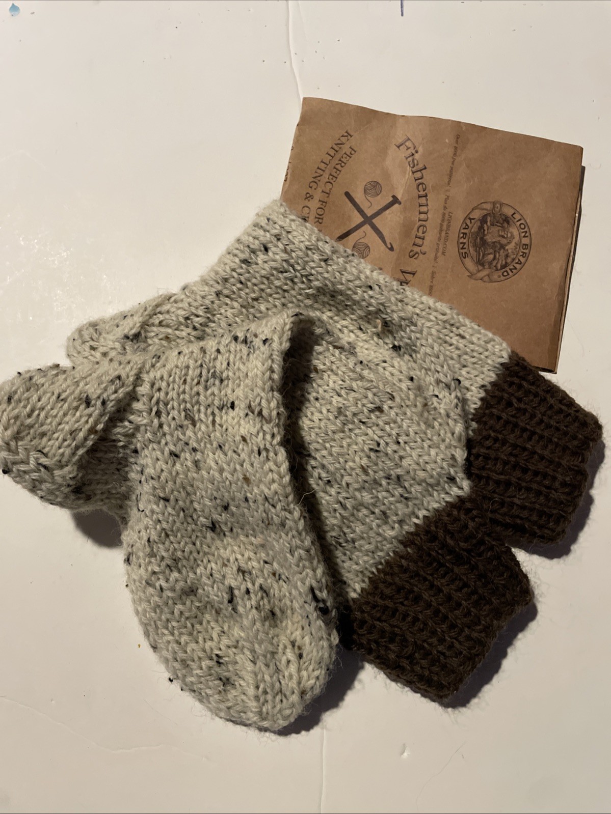 Handmade 100% Fishermen&rsquo;s Wool Socks Size 7-10