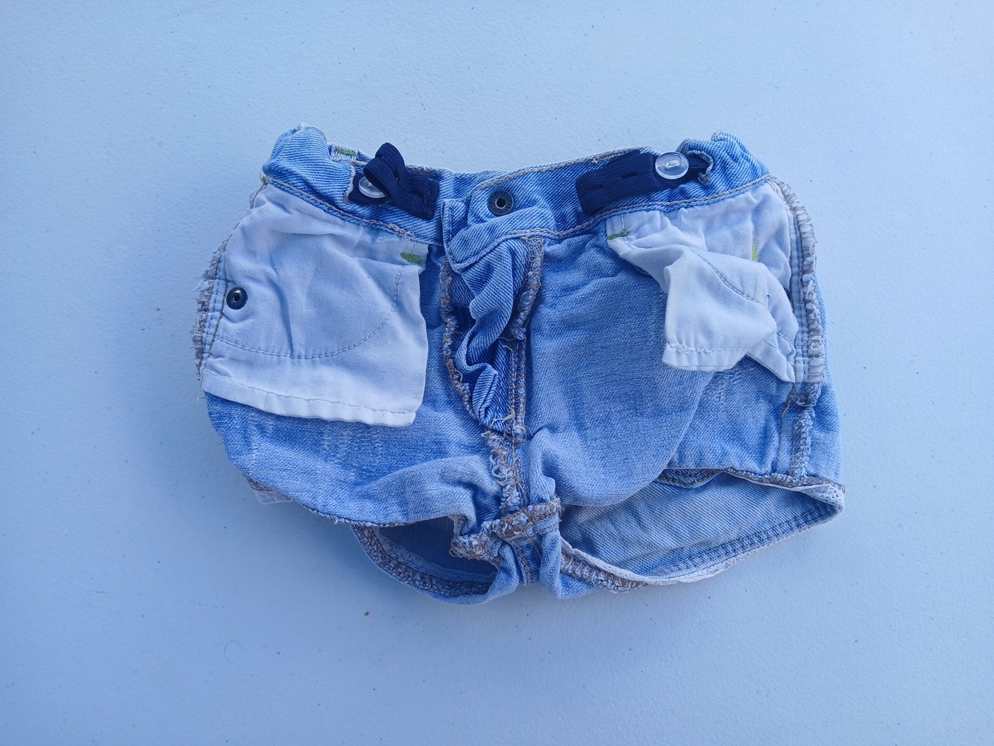 Baby Girl Outfit One Piece And Shorts 6-12M