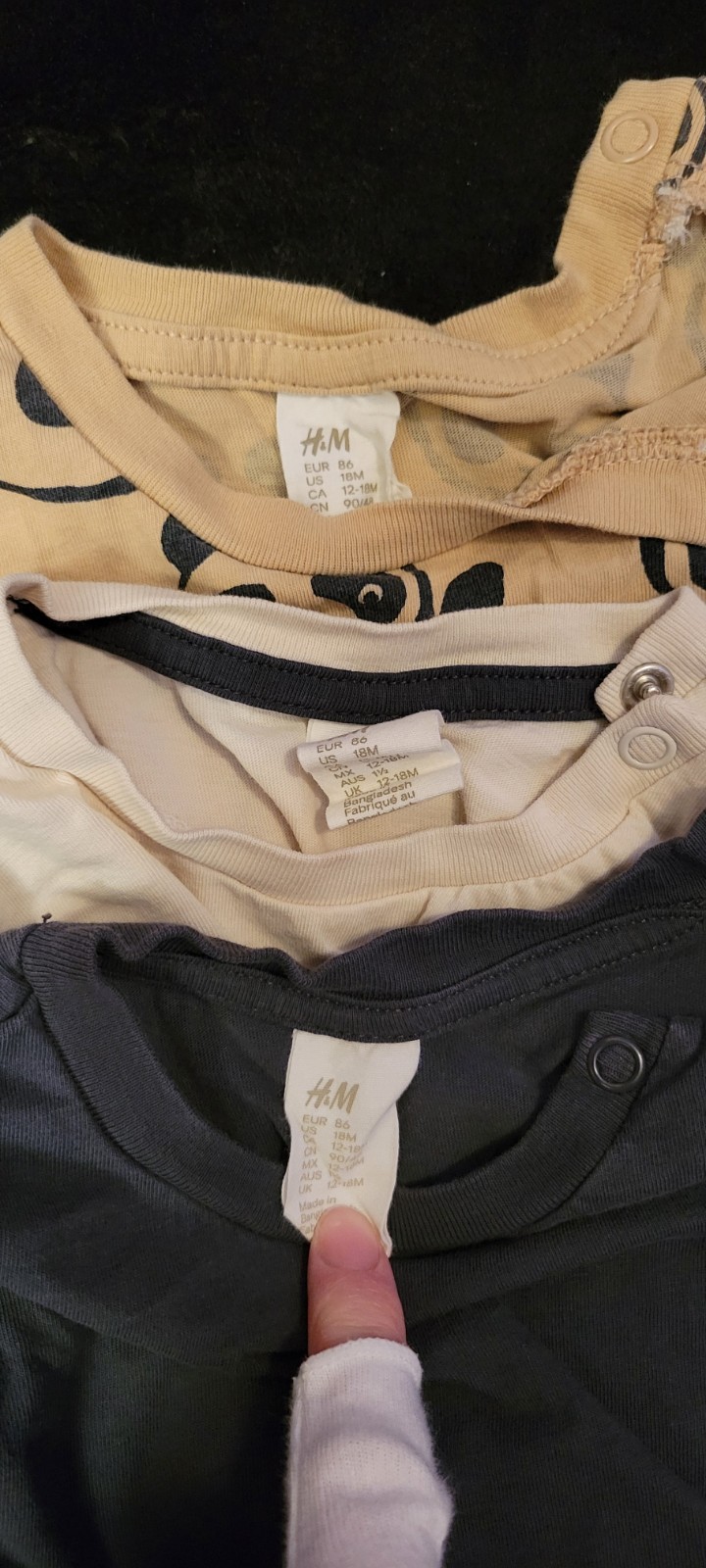 Baby Boy 18 Month H & M Clothing Lot Mostly Fall Winter