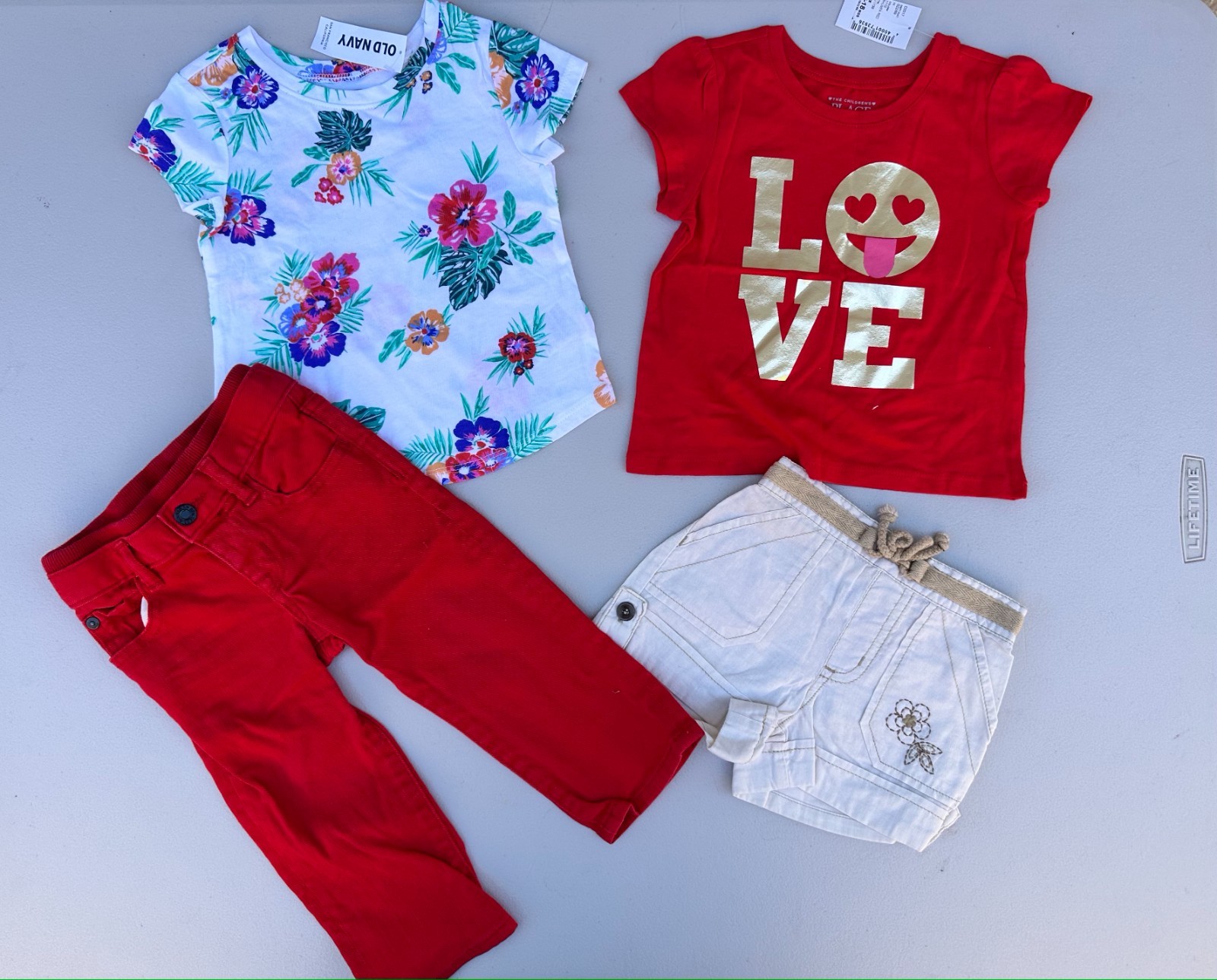 33 Baby Girls Clothes Hoodie Shorts Jeans T-shirt 3m 6m 12m 24m