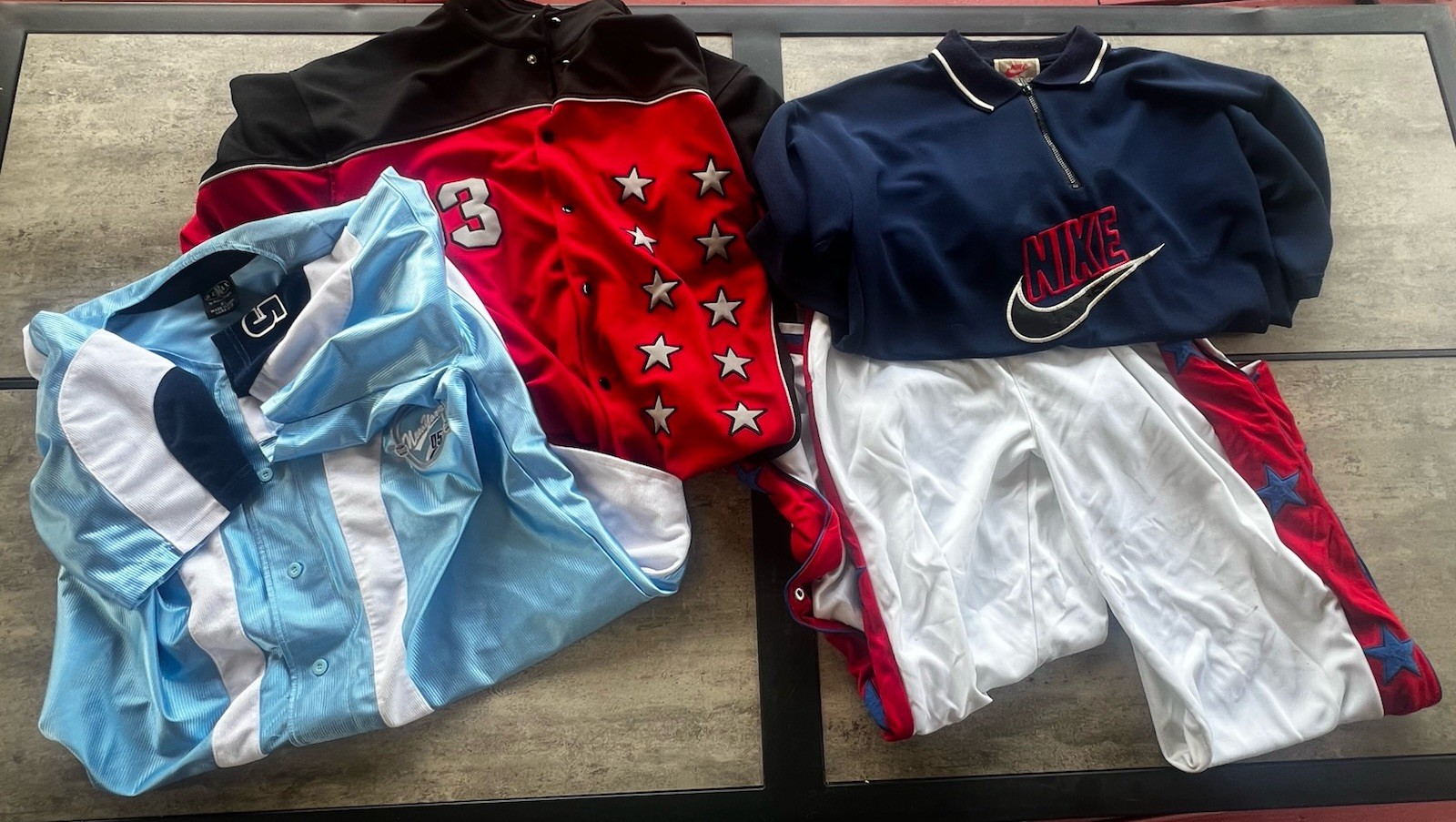Hip Hop Y2K Sports Jersey Lot of 4 Men’s Wholesale XL/XXL Streetwear Polyester