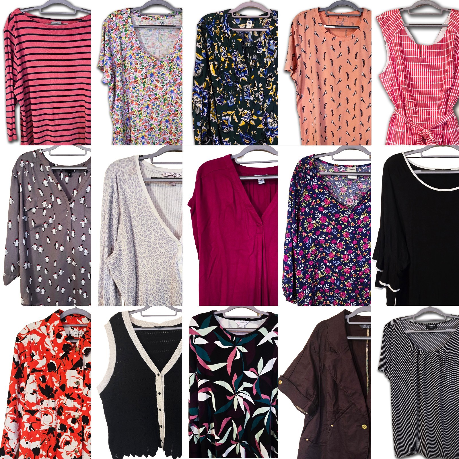 Womens Plus Size Clothes Lot / 15 Designer Personal / Reseller Consignment 2XL