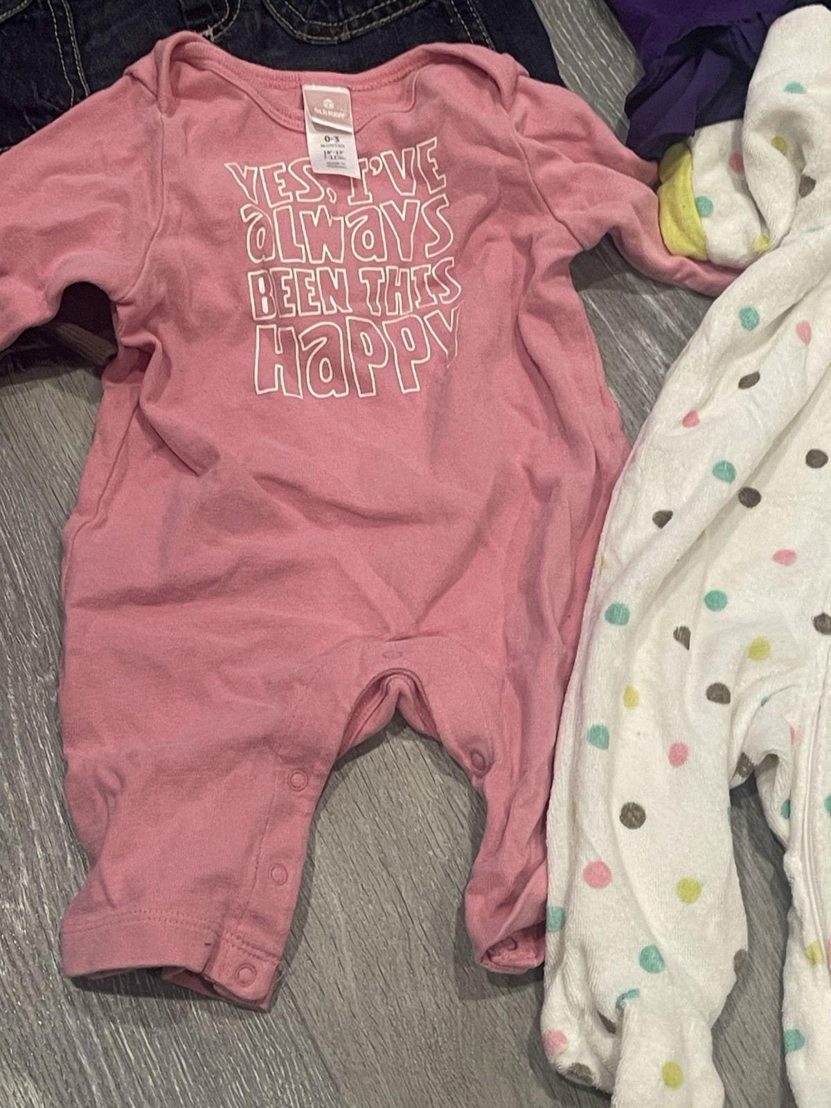 Carter&rsquo;s Baby Gap Old Navy Infant Girls Clothing Lot Of Size Newborn 0-3 Months