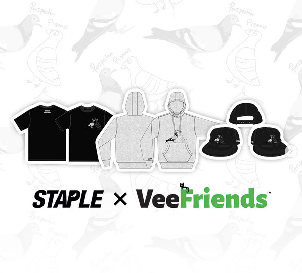 Staple x Gary Vee Friends XL COMPLETE SET COMBO Pigeon SnapBack Hat Shirt Hoodie