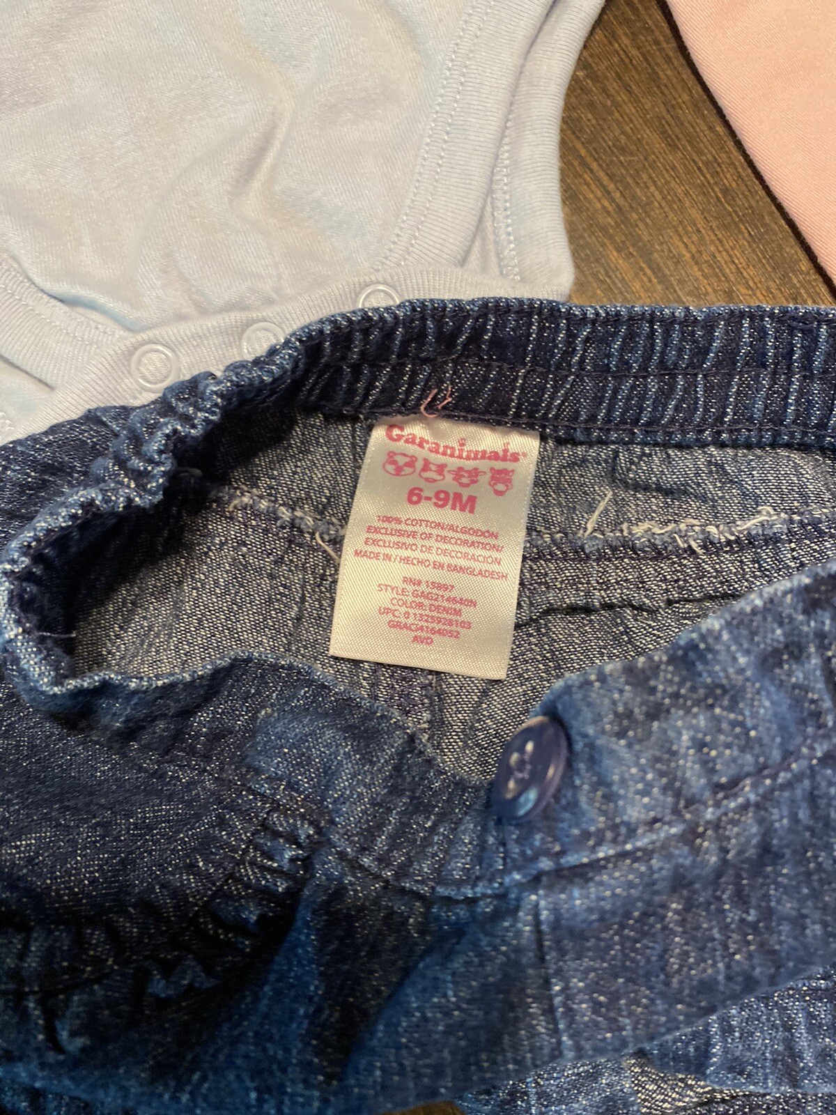 baby girl 6-9 months clothing lot Of 3
