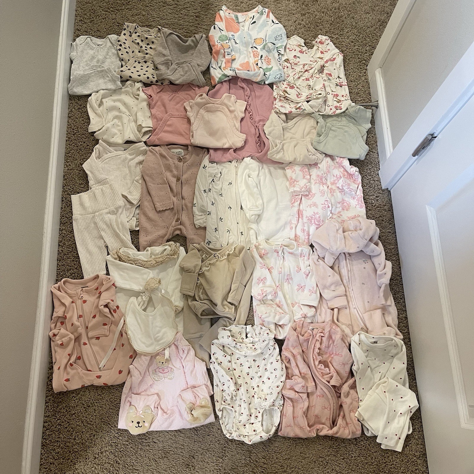 Baby Girl Clothing Bundle Sizes Newborn, 0-3 Months