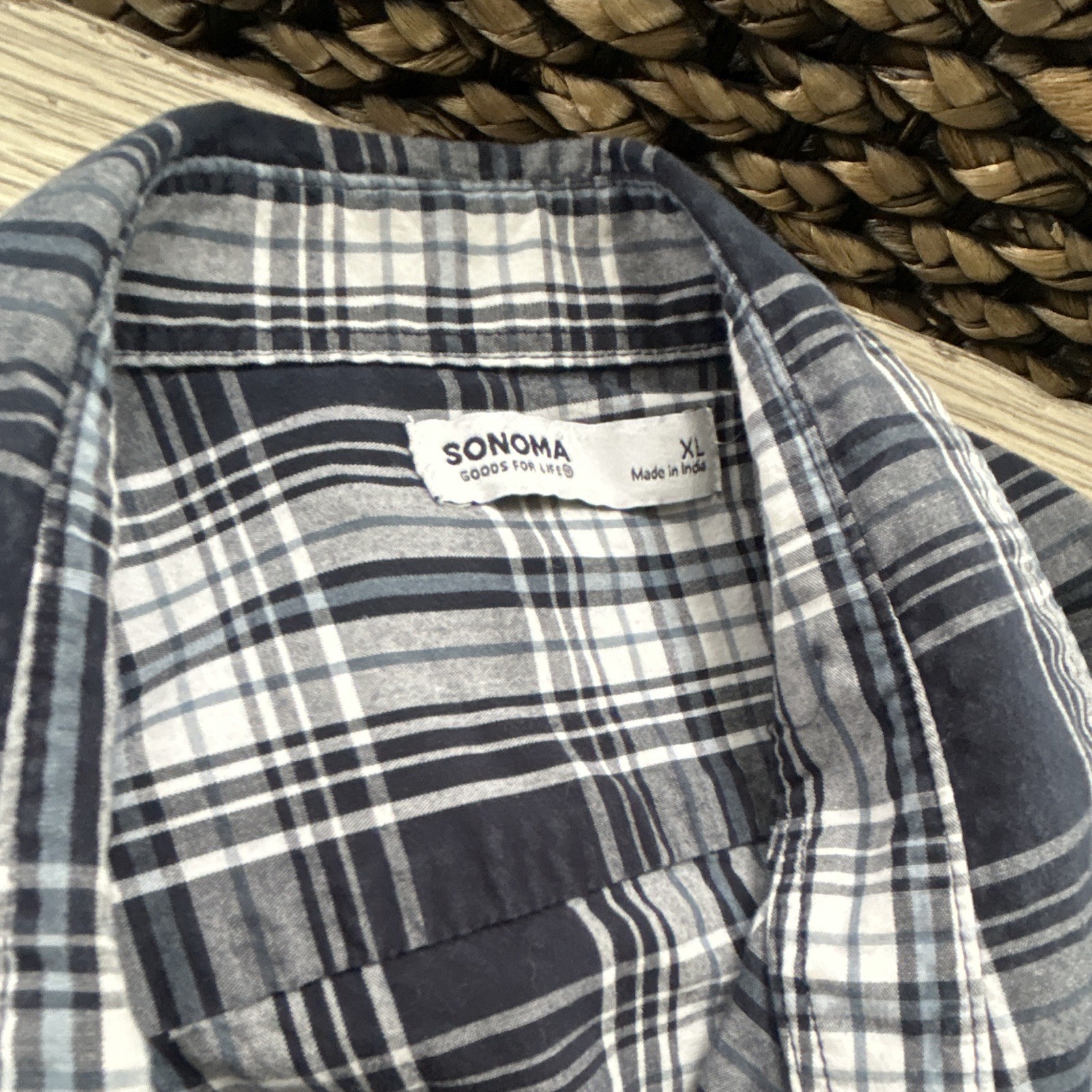 Chaps Goodfellow Sonoma Under Armour The North Face Men&rsquo;s L/XL Tops Lot Plaid