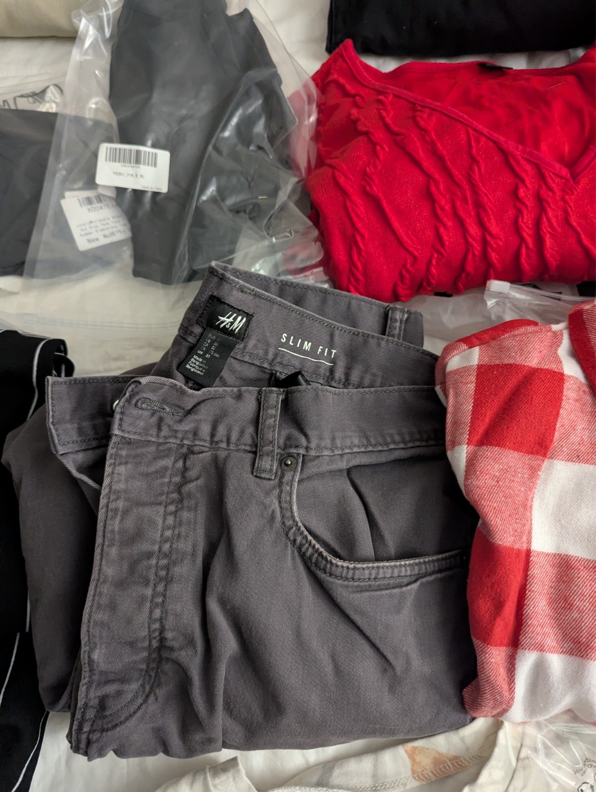 Unisex Clothing Lot Of 28 Mens Womens Mixed Reseller H&M, Untuckit, Polo