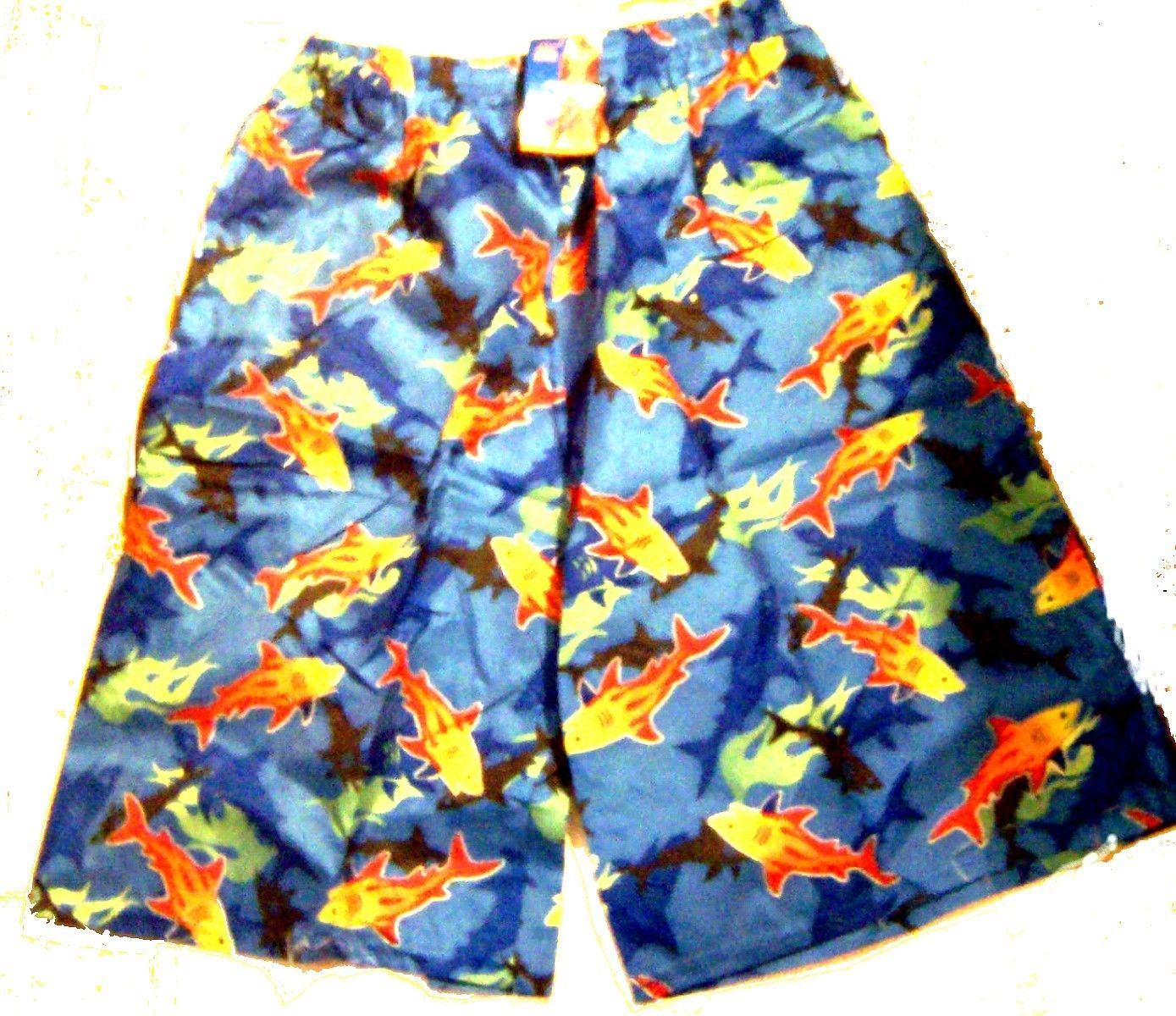 Wholesale Lot of 23 Teen Boy&rsquo;s Lightweight Swimsuit Trunks Skateboarding Shorts