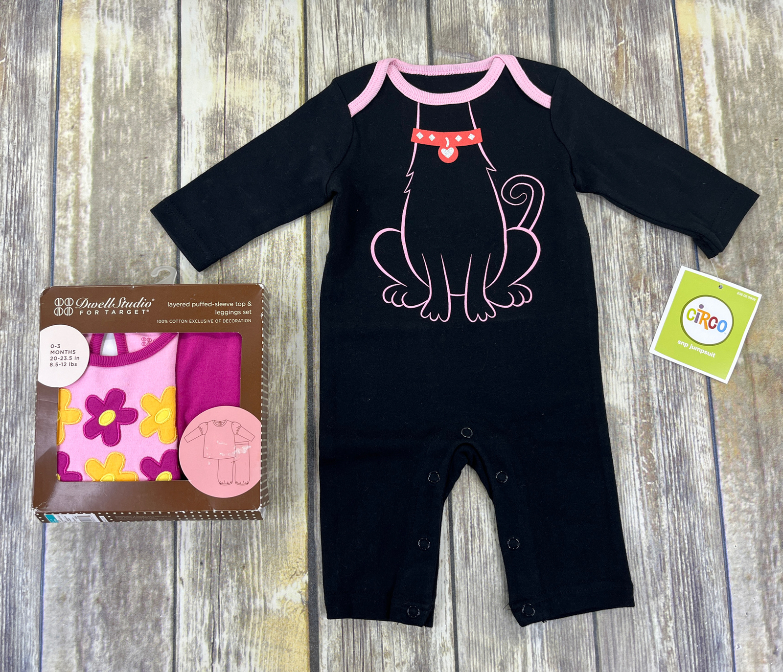 Dwell Studio Outfit Circo Baby Girl 3 Months Mixed Lot Clothes New With Tags