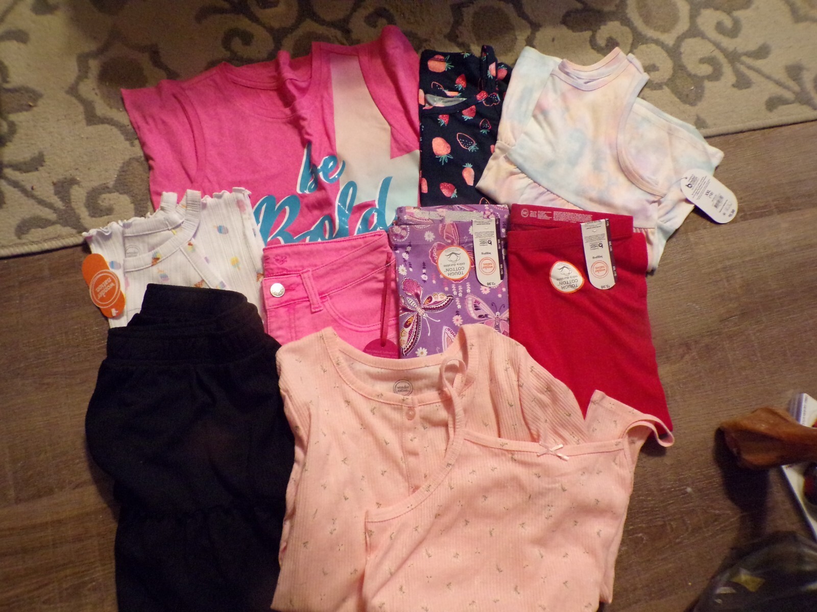 Girls Size 18 Beautiful Lot of Mixed Summer Clothes Many Name Brand Items-NWT!