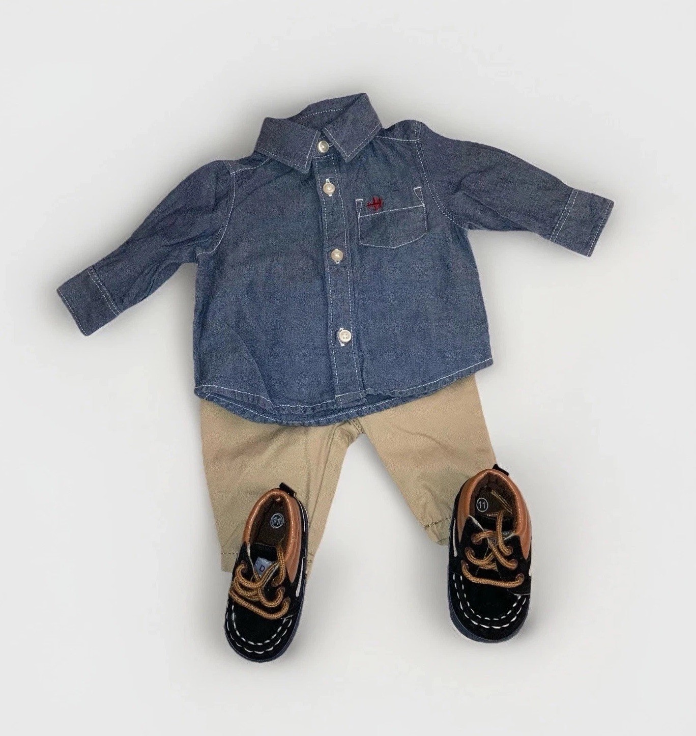 Lot of 74 NB-3/6 months Large Boys Fall Winter Clothes, Shoes New & Gently Used