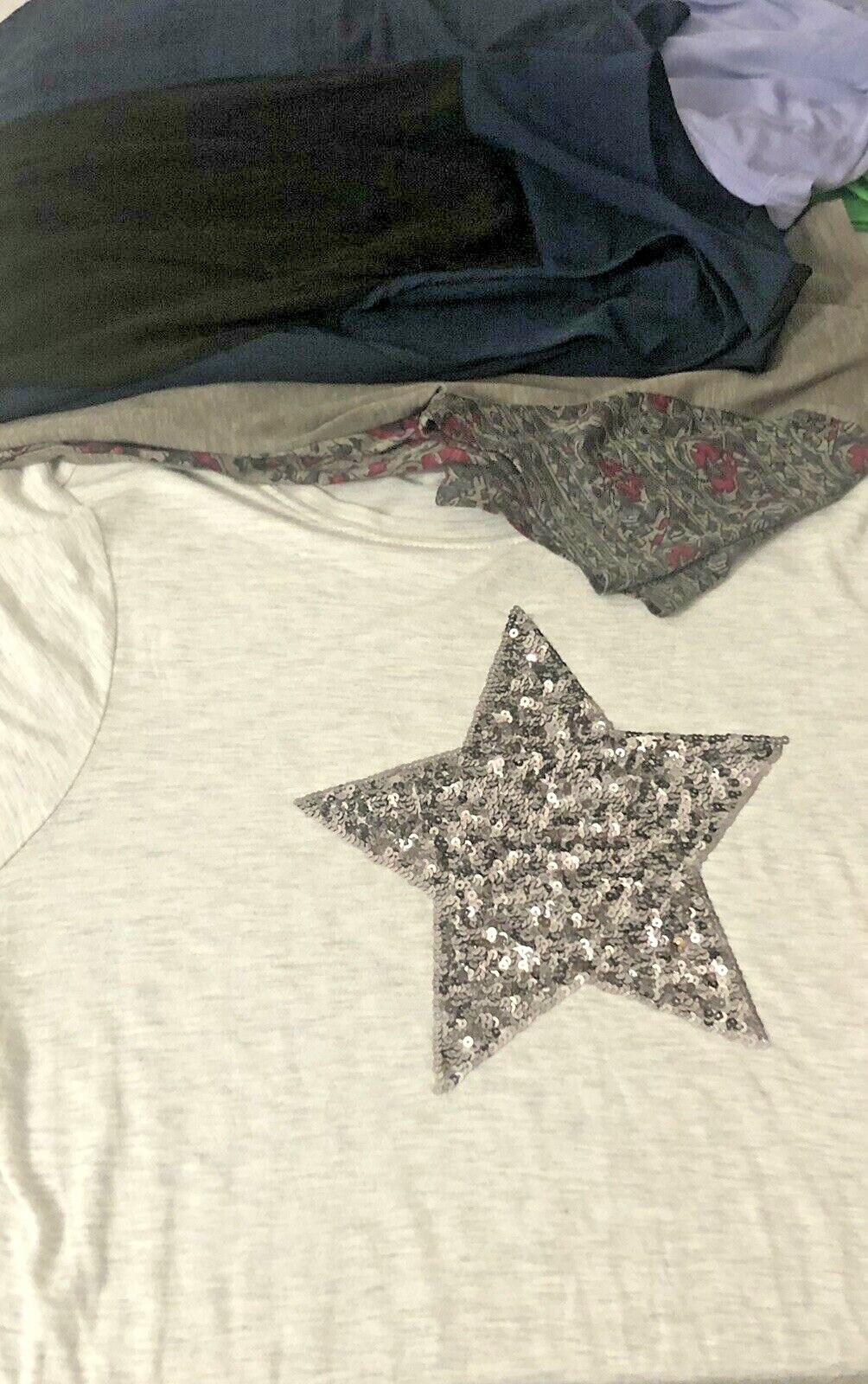 Women&rsquo;s Mixed Bloues + Tops Size Small,Medium, and Large Free Shipping Lot of 5