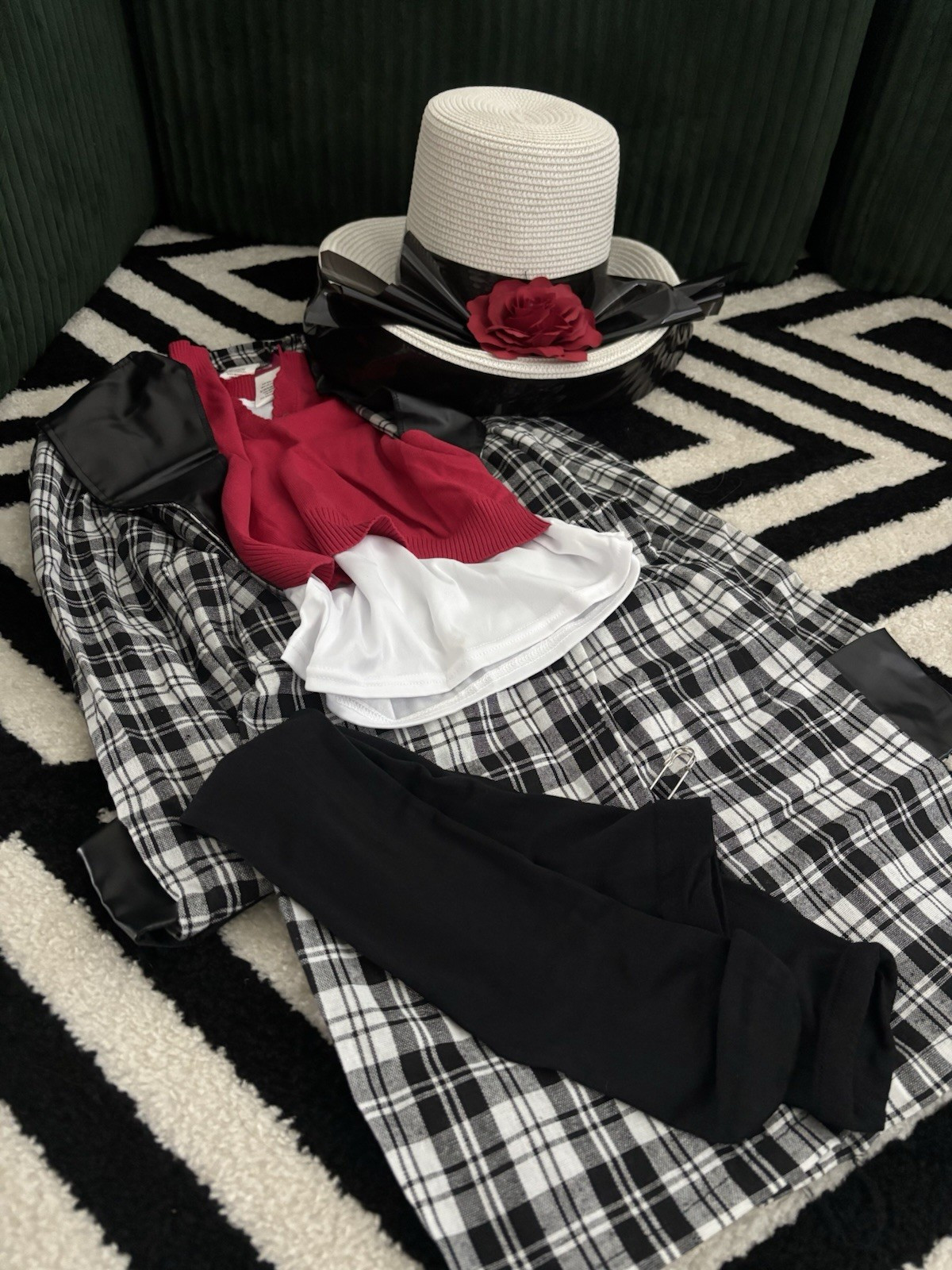 Dione Clueless Authentic Costume Outfit with Hat & Stockings included.
