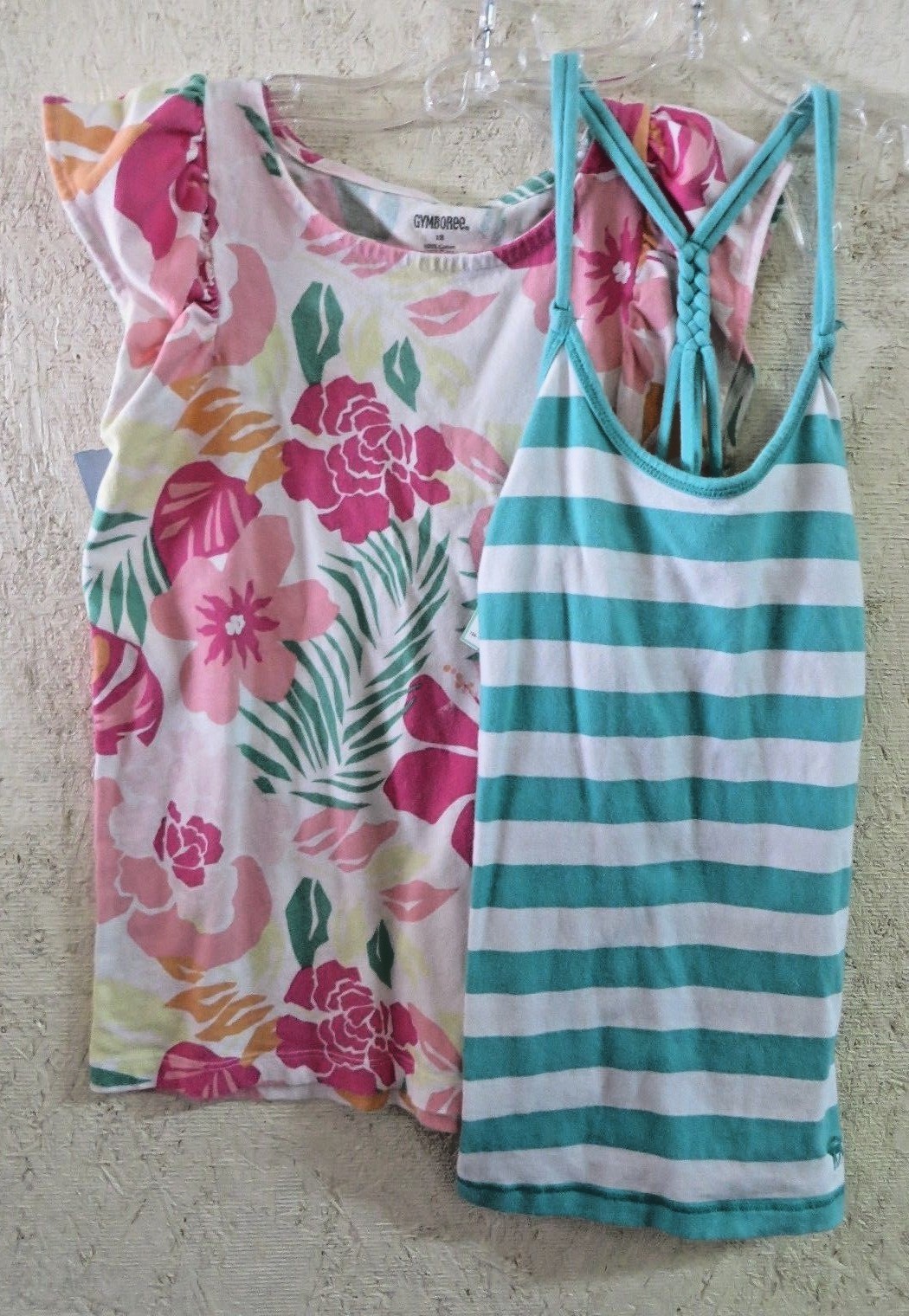 GIRLS CLOTHING LOT Shirts 2pcs.,JUSTICE.Size (14)