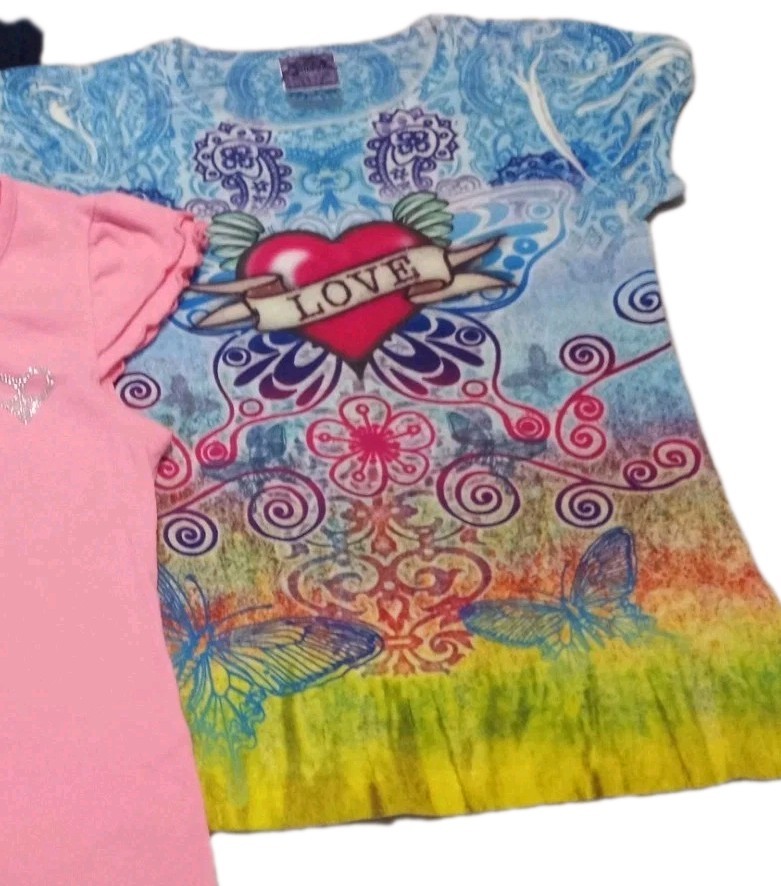 Lot 16 pcs girls size 7-8 spring/summer clothing Good used condition