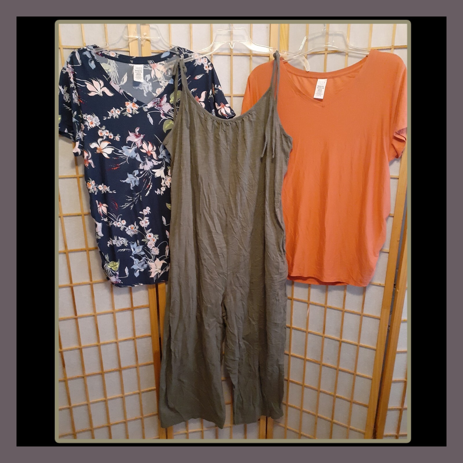 MATERNITY CLOTHES LOT SHORT SLEEVE TOPS-OLD NAVY JUMPSUIT~WOMENS PLUS SIZE XXL