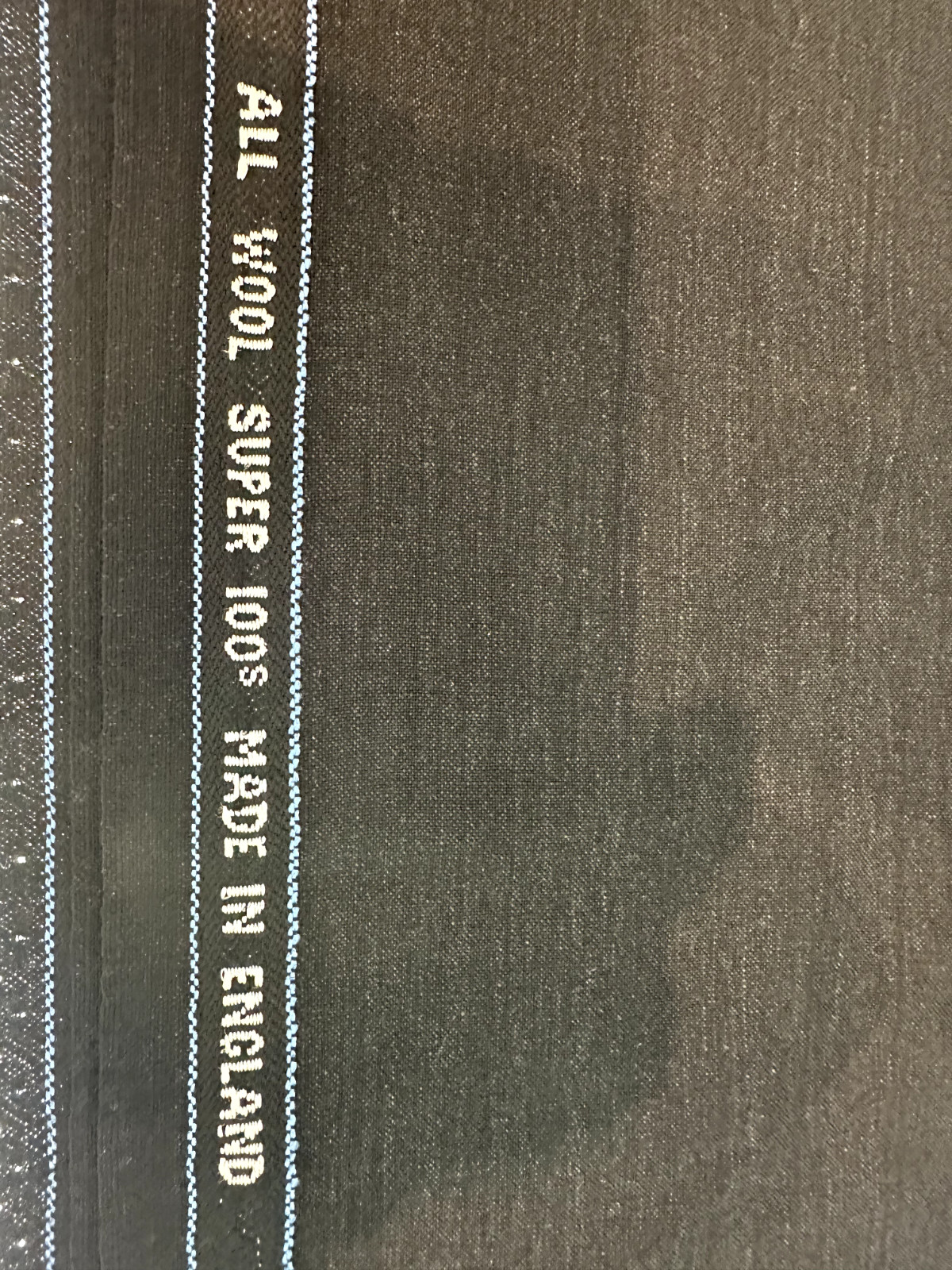 2 English Super 100s wool cloth for men&rsquo;s suit