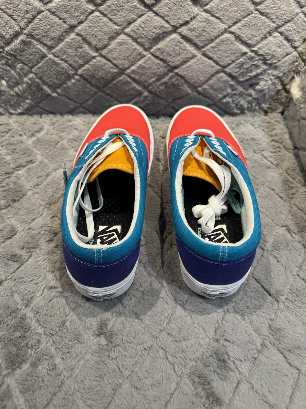 Vans Era Canvas Colorblock Multi-Color Men 8.5 Women 10 NWT Low Top Sneaker