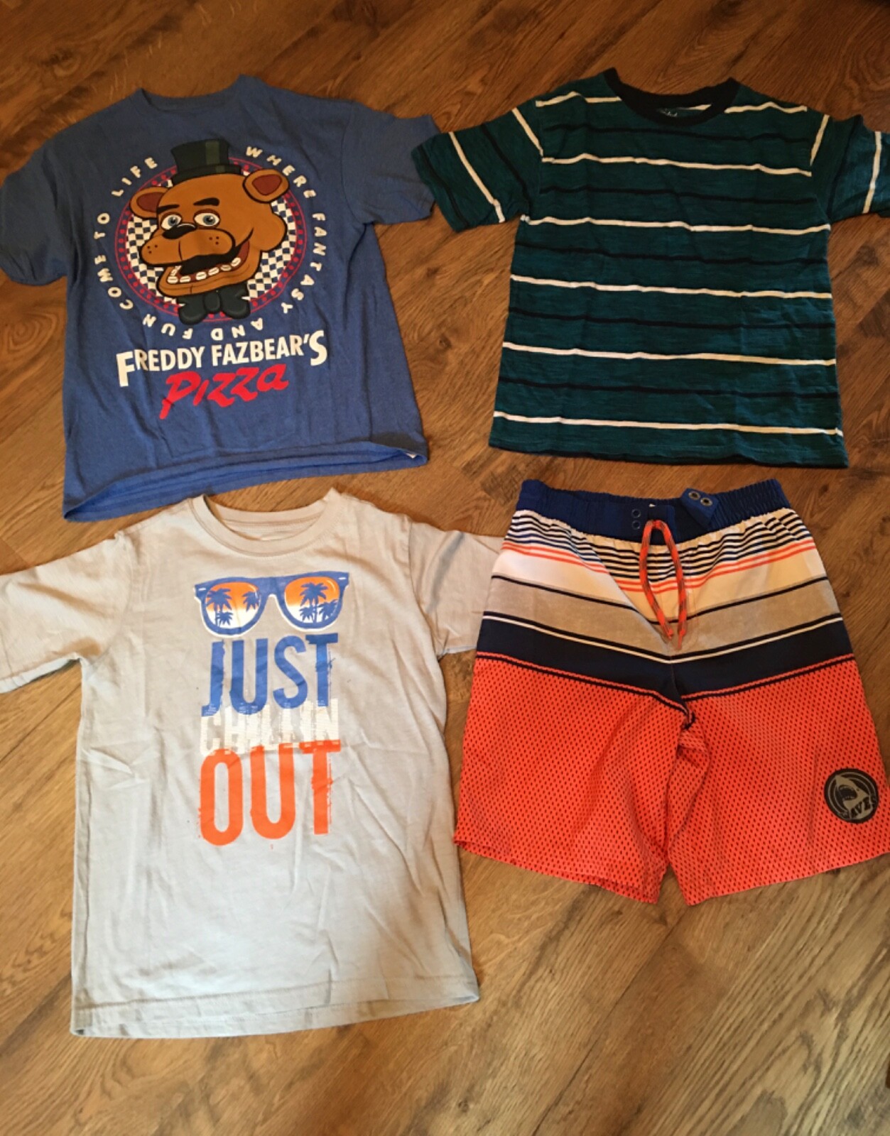 Boys size 8, 10, 10-12~Lot of 15~Shirts & Outfits~OP, RBX, Batman, Zara Boys +