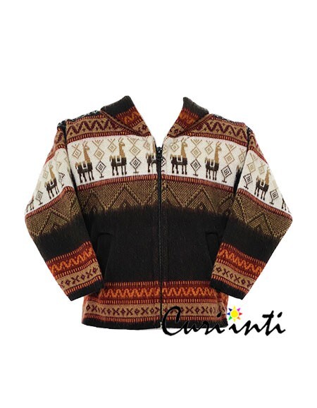 WHOLESALE LOT OF 10 HOODED ALPACA PAULA CARDIGANS JACKETS SIZES: 4 6V