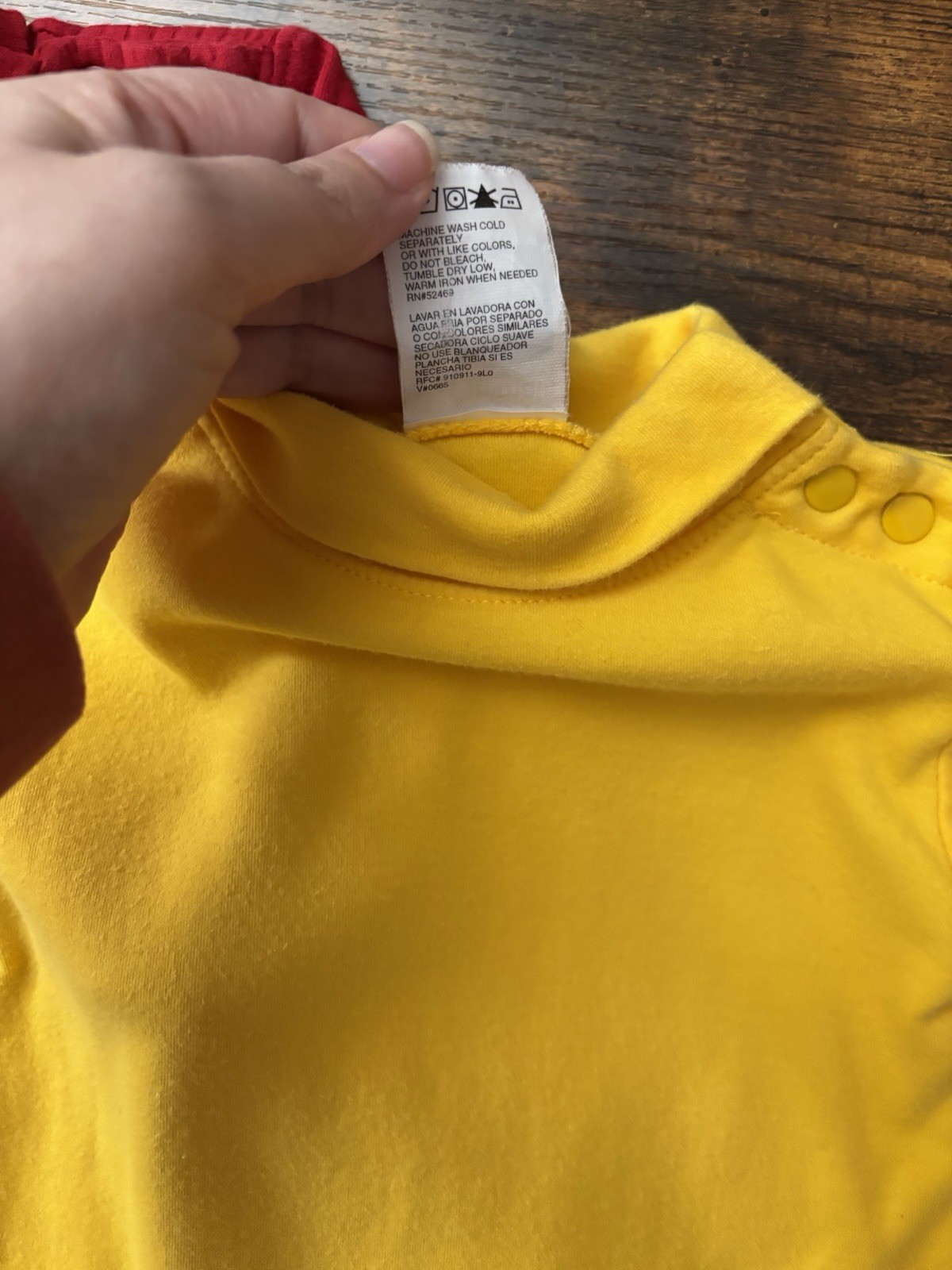 Vintage Garanimals Cuddle Towne Red Yellow Navy Blue Basic Tops Clothing Lot 12M