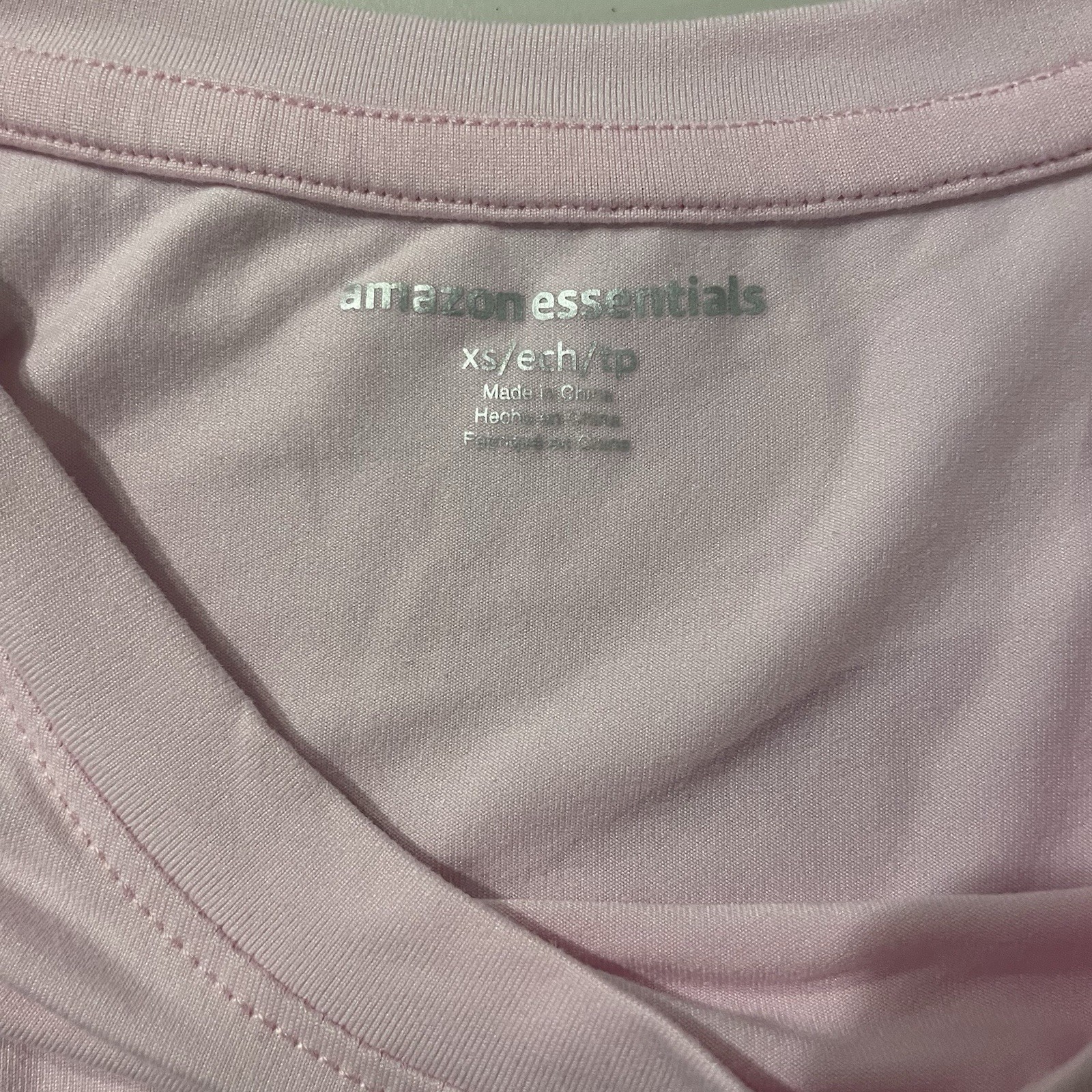 Lot Of 4 NWT/Washed Never Worn Performance Tees Women’s XS Amazon Essentials