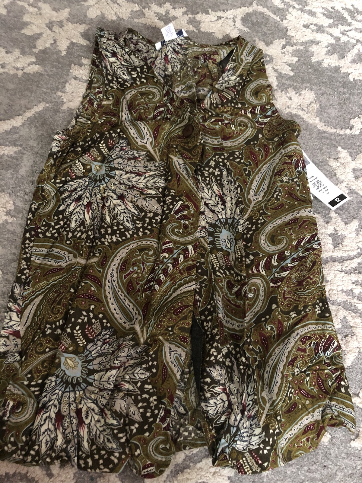Norton McNaughton 2 Piece Pant Outfit Size 12 Island Wear Travel Resort Wear Ev