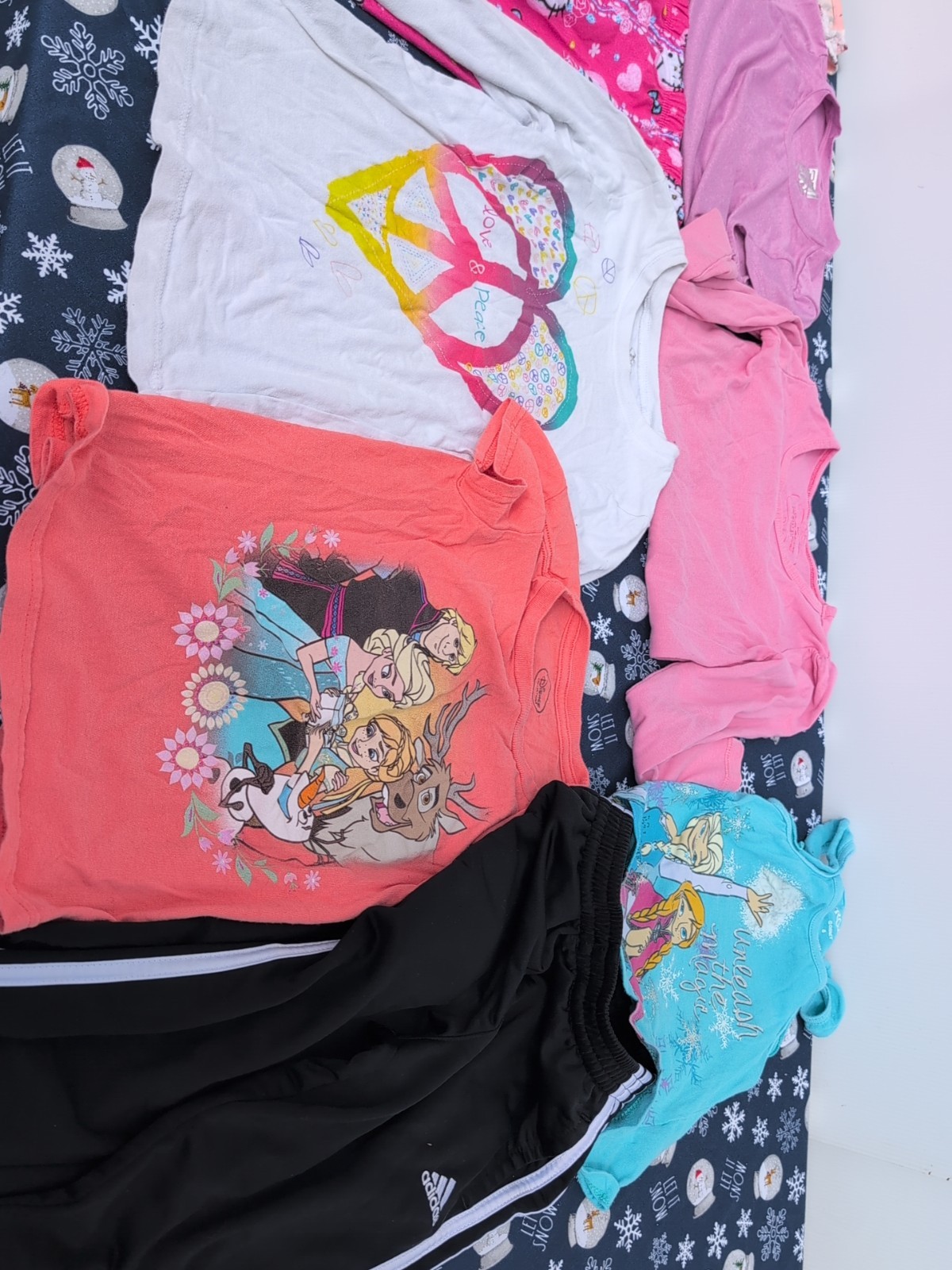Lot of 8 Girls Small Clothing Mixed Old Navy Disney Frozen (T6#604)