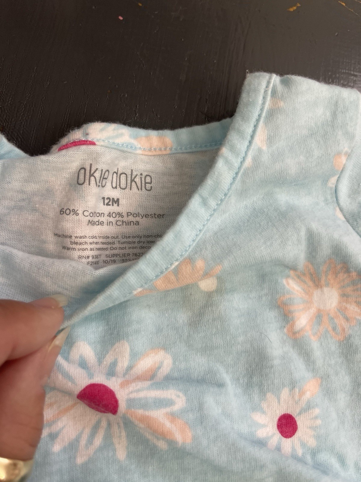 Baby Girl Clothing Lot 12M 18–24M Carter’s Cat Floral Bodysuits Shorts Leggings