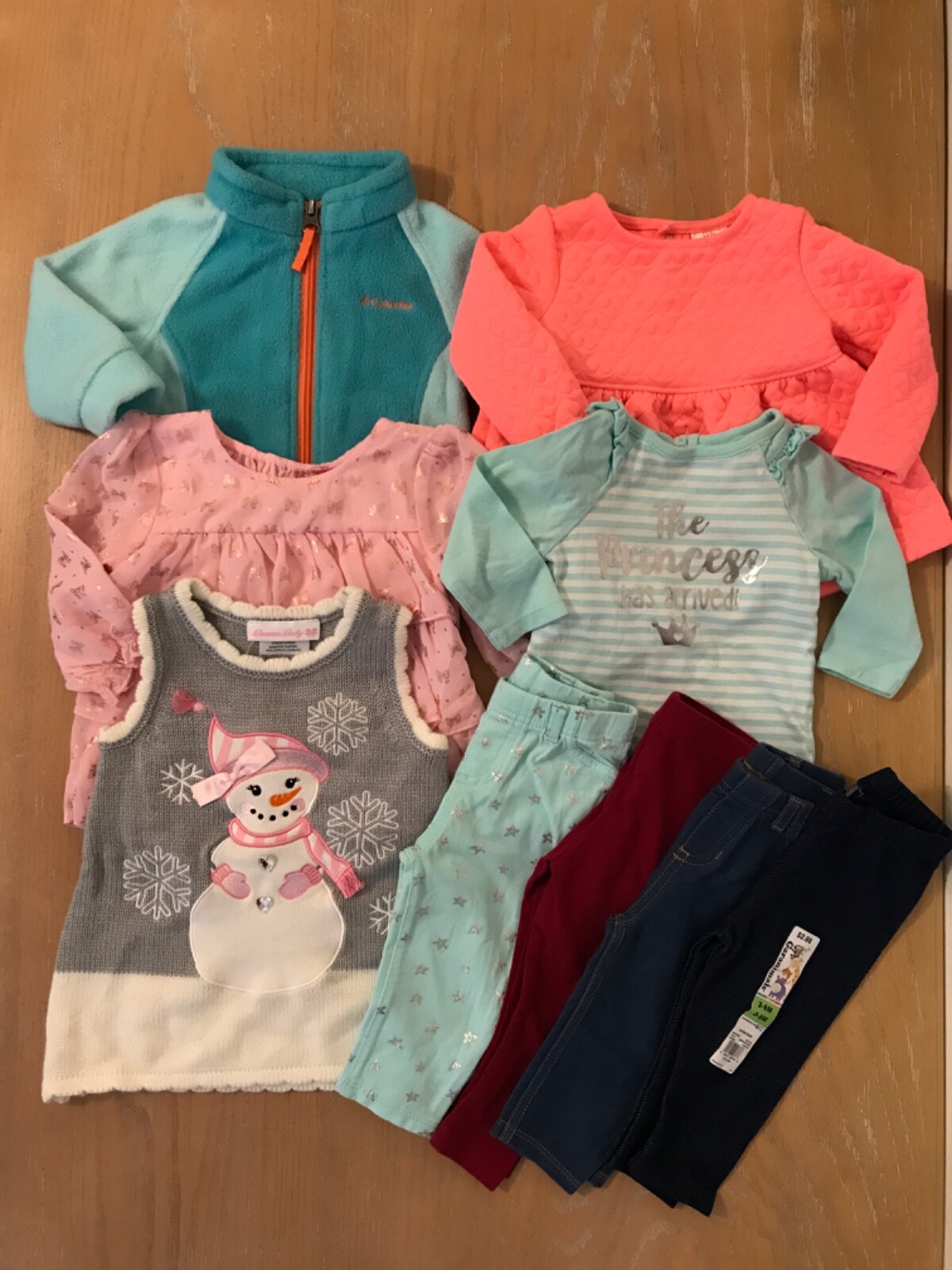 Columbia, Garanimals, Others, Infant Girls Clothing Lot of 9 Size 3-6 Months